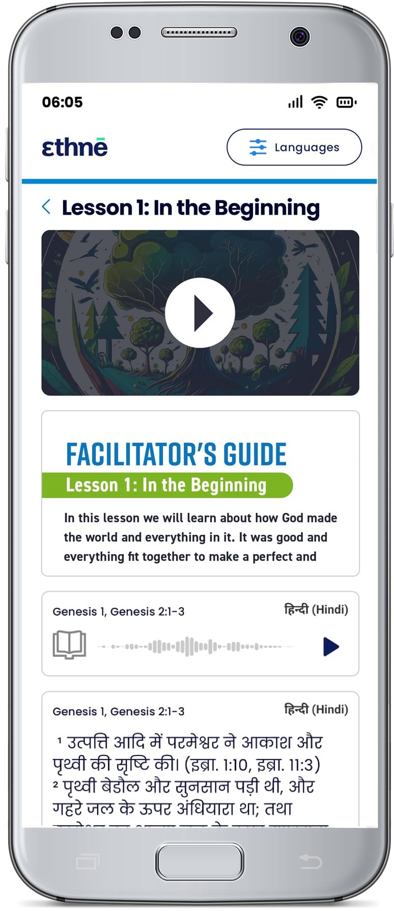 Channels — your content and Scripture together